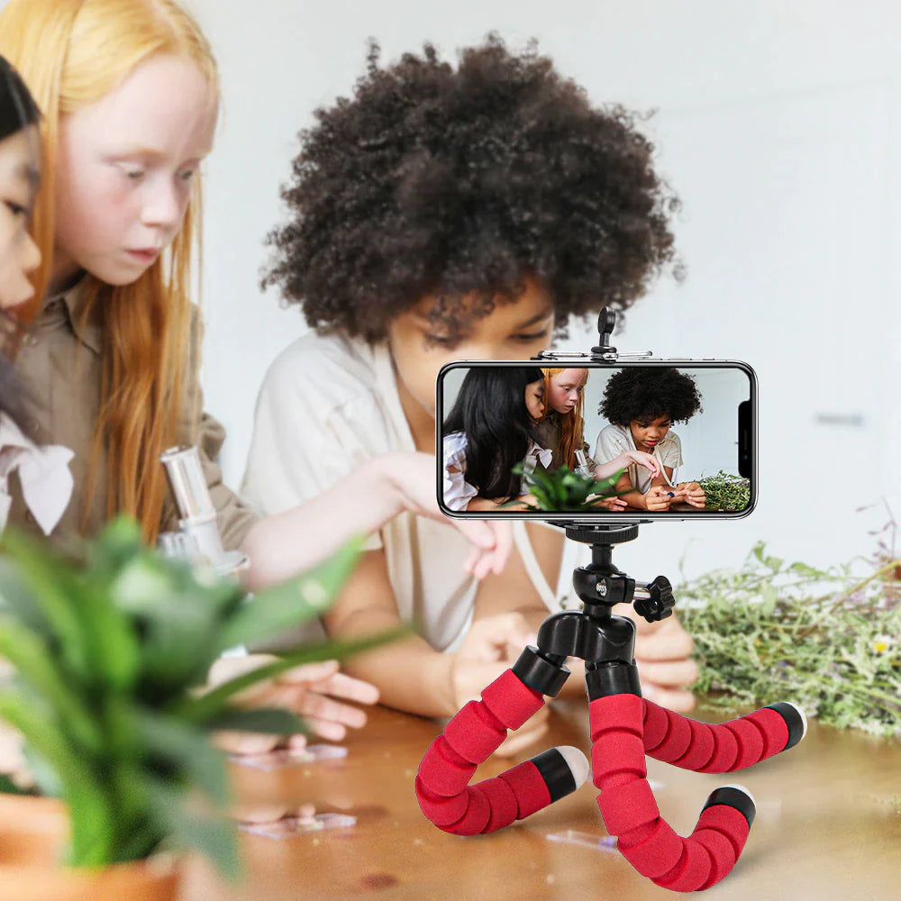 Tripod for Phone Flexible Sponge Octopus Mini Tripod for Iphone Mini Camera Tripod Phone Holder Clip Stand Tripod for Phone Flexible Sponge Octopus Mini Tripod for Iphone Mini Camera Tripod Phone Holder Clip Stand